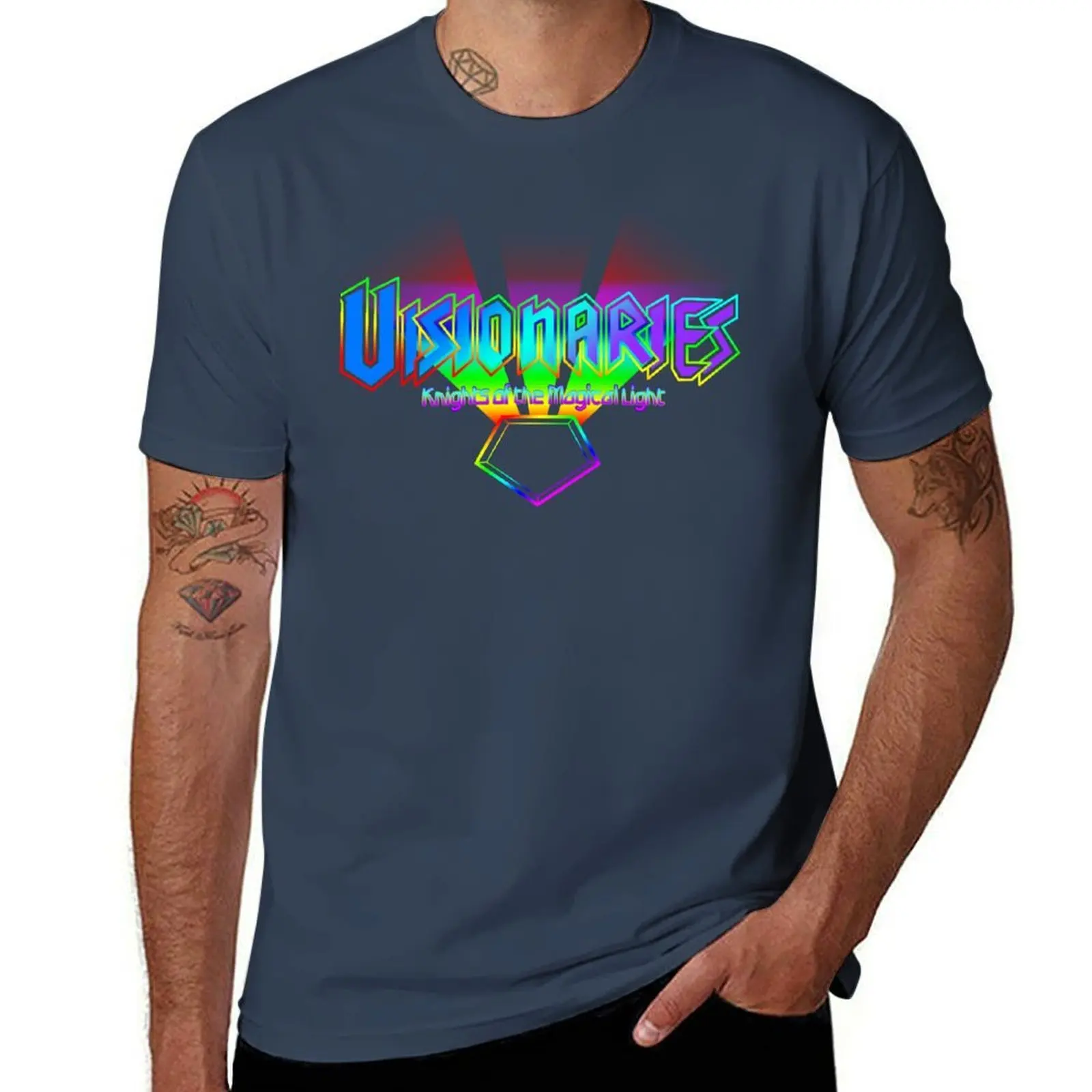 

Visionaries T-Shirt Sweat Resistant Workout Tee Shirt