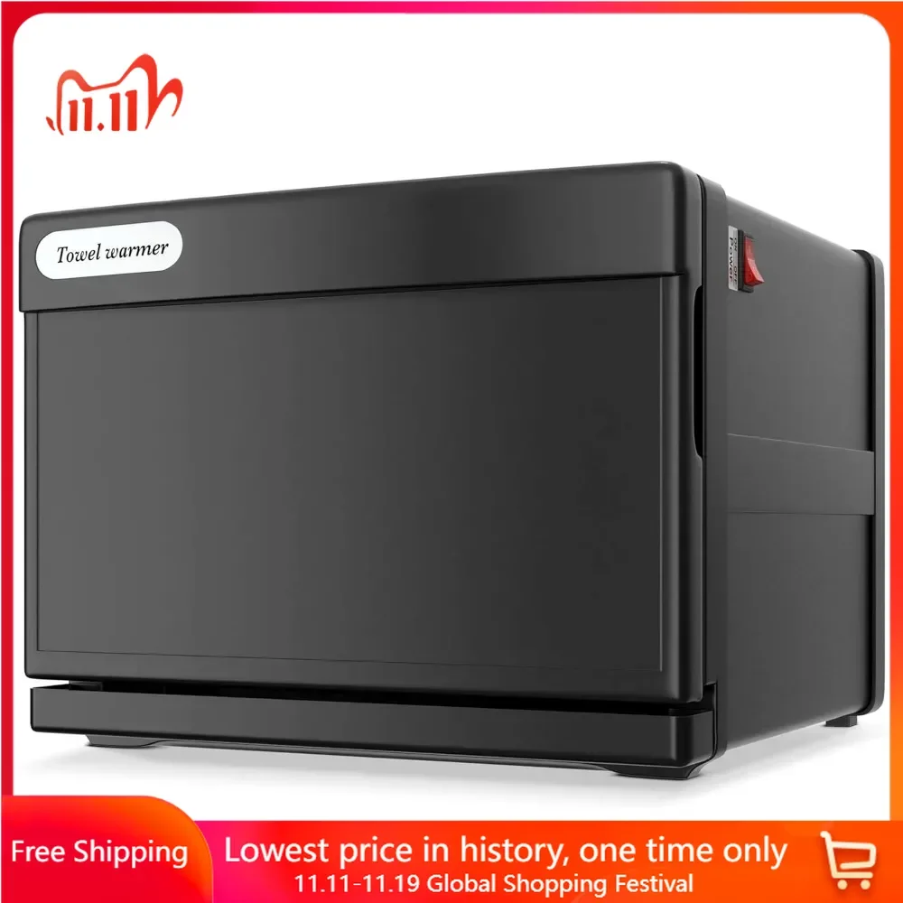 

Professional Towel Warmer, 8L Hot Towel Warmer for Spa, Cabinet Can Hold 12 Wet Facial Towels for Spa, Hair Beauty, Salon
