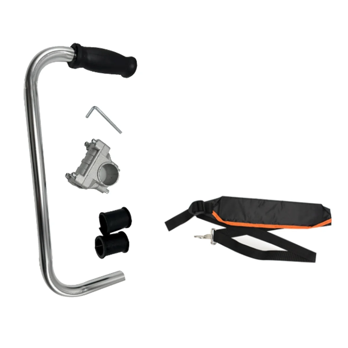 

A71P Ручка триммера с плечевым ремнем Удлинитель ручки для поедания сорняков Ручка триммера для газона Ручка для ухода за газоном