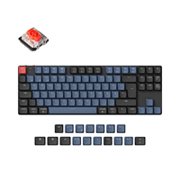 Keychron K1 Pro QMK/VIA Wireless Mechanical Keyboard ISO 80% Layout ABS Keycaps RGB Backlight Hot-Swappable Gateron Switch