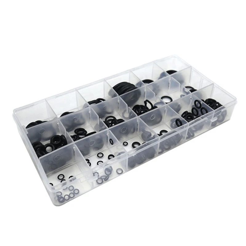 Cao su Kín Gioăng Nhẫn Máy Giặt Cói Assortment Bộ Tương Thích cho Ống Nước Sửa Chữa Điều Hòa Ô Tô Trang Sức Giọt