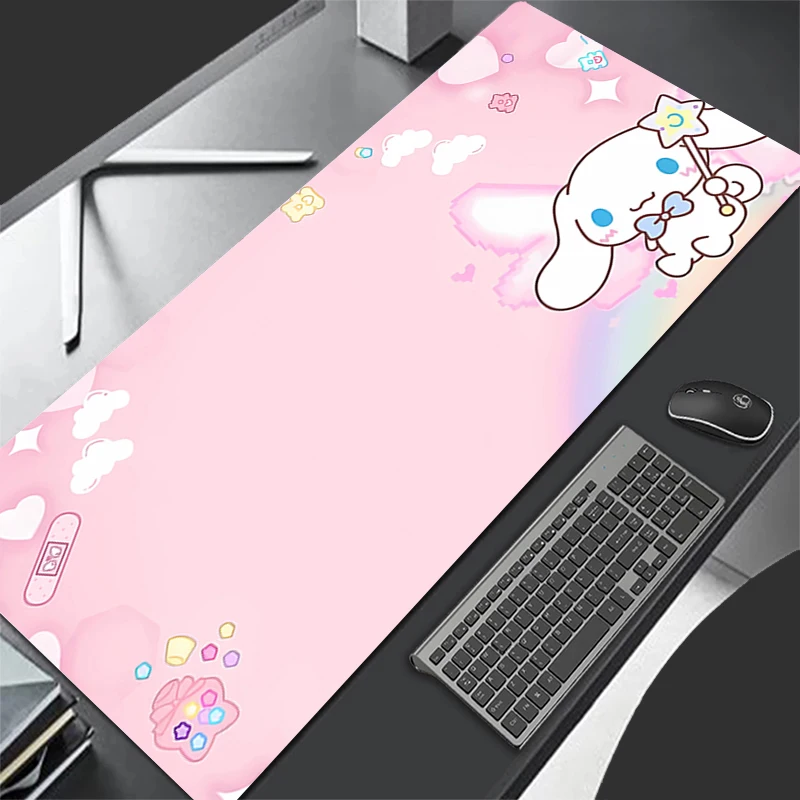 

Mousepad Pattern Game Pad Rubber Mouse Pad PC Accessories Desk Mat Non Slip Office Table Mat Gamer HD C-cinnamoroll Keyboard Pad