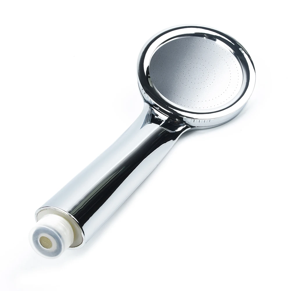 High Quality Shower Head Heavy Duty Self Pressurizing 1/2\" Standard Attachment Hand Held Handheld High Pressure