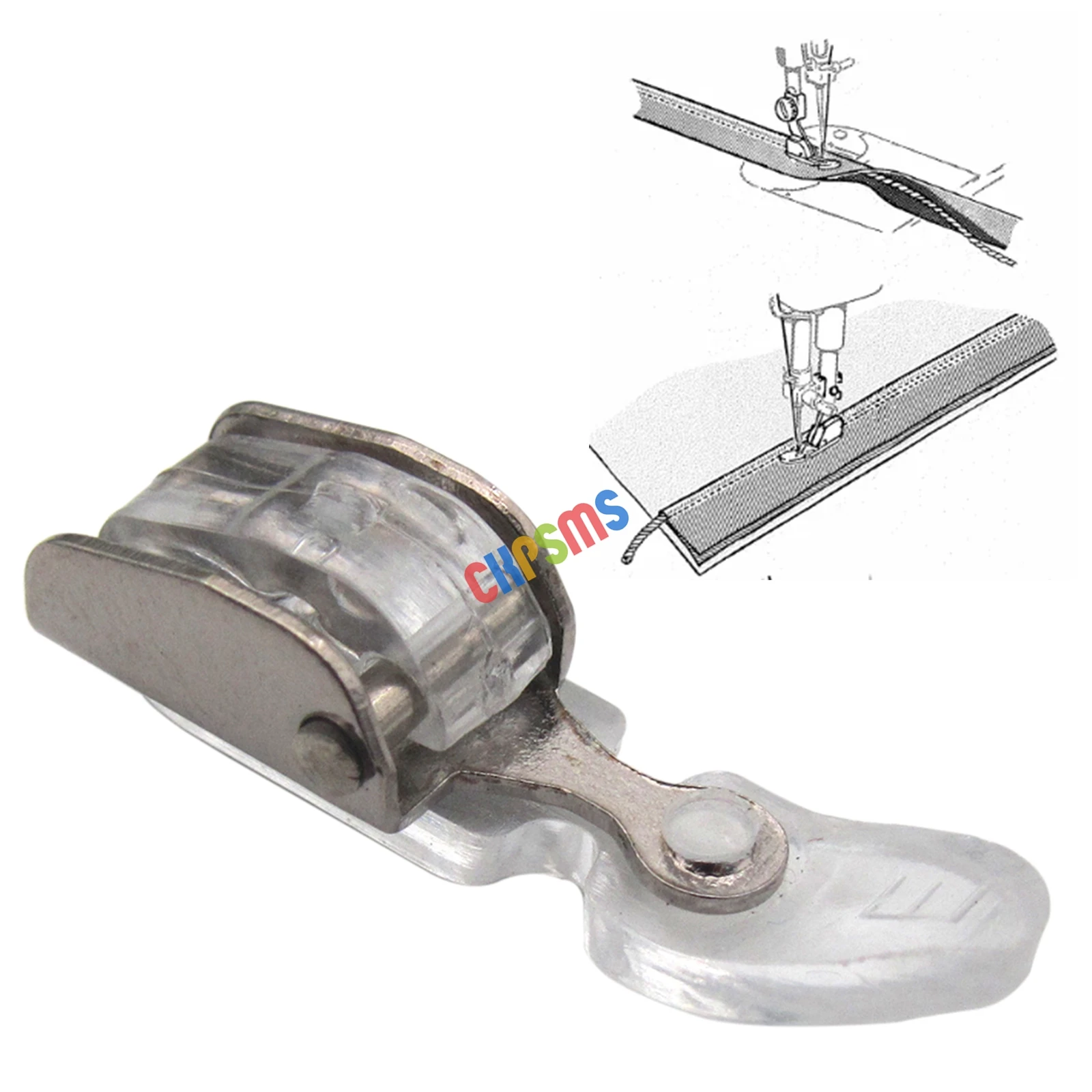 #171480 Snap On Narrow Zipper Foot for SINGER Slant Needle Shank Sewing machine