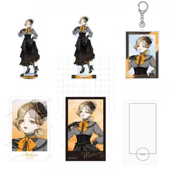 Game MILGRAM Acrylic Stand Doll Anime Mahiru Figure Model Plate Cosplay Toy Keychain for Gift