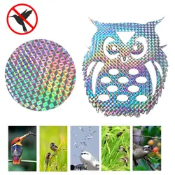 10/20pcs Laser Hanging Fake Owl Scarecrow Owl Reflective Deterrent Scare Bird Repellent Plant Protect Garden Insect repellent