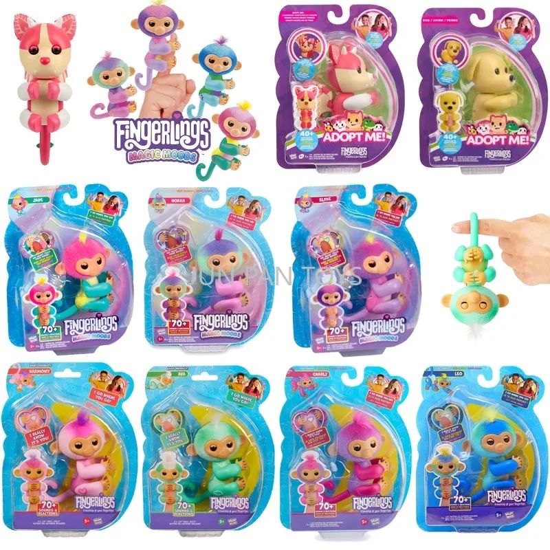 original-wowwee-fingerlings-magic-moods-baby-monkey-kawaii-mini-plush-interactive-electronic-figure-70-sounds-pet-toy-kids-gift