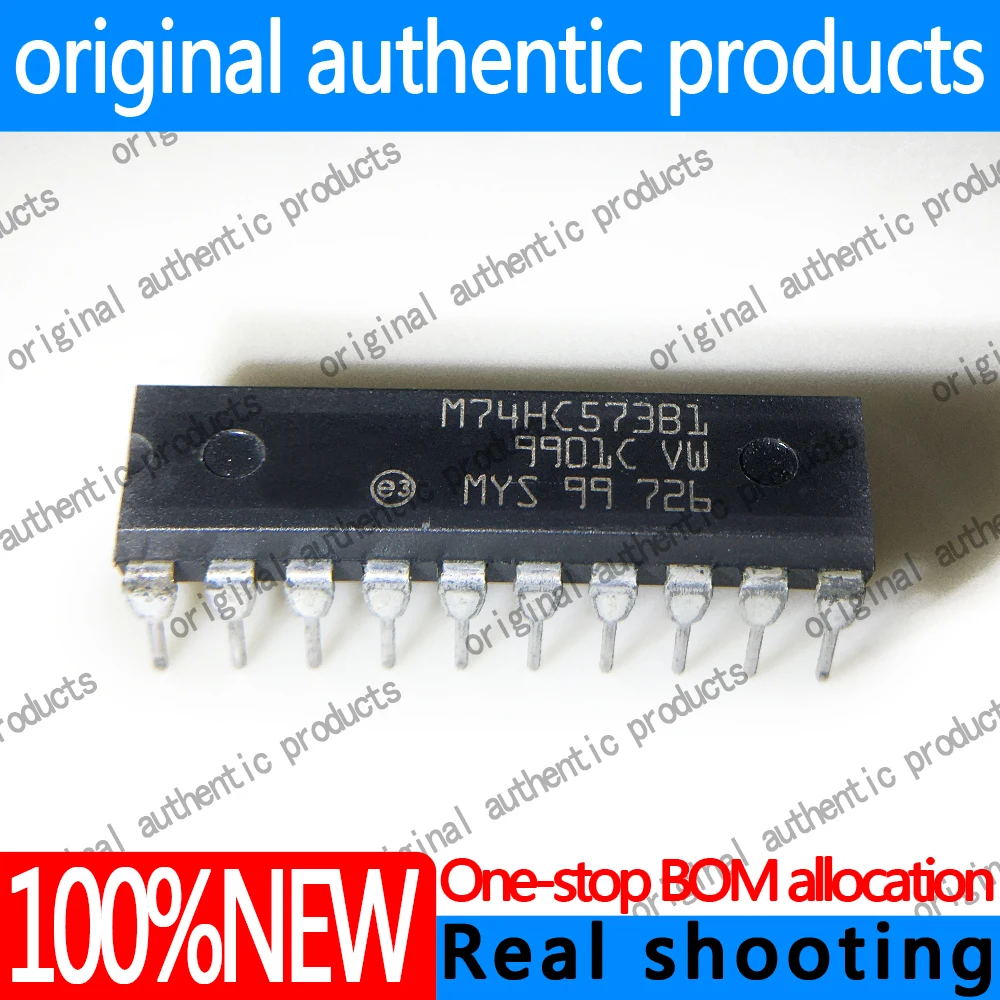 1/5/10/30PCS(New) M74HC573B1R M74HC573B1 M74HC573 DIP20 Non-inverting latch chip