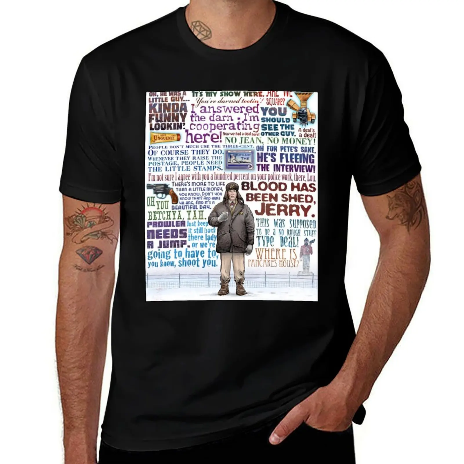 T-shirt In Search of Truth en coton doux à manches courtes