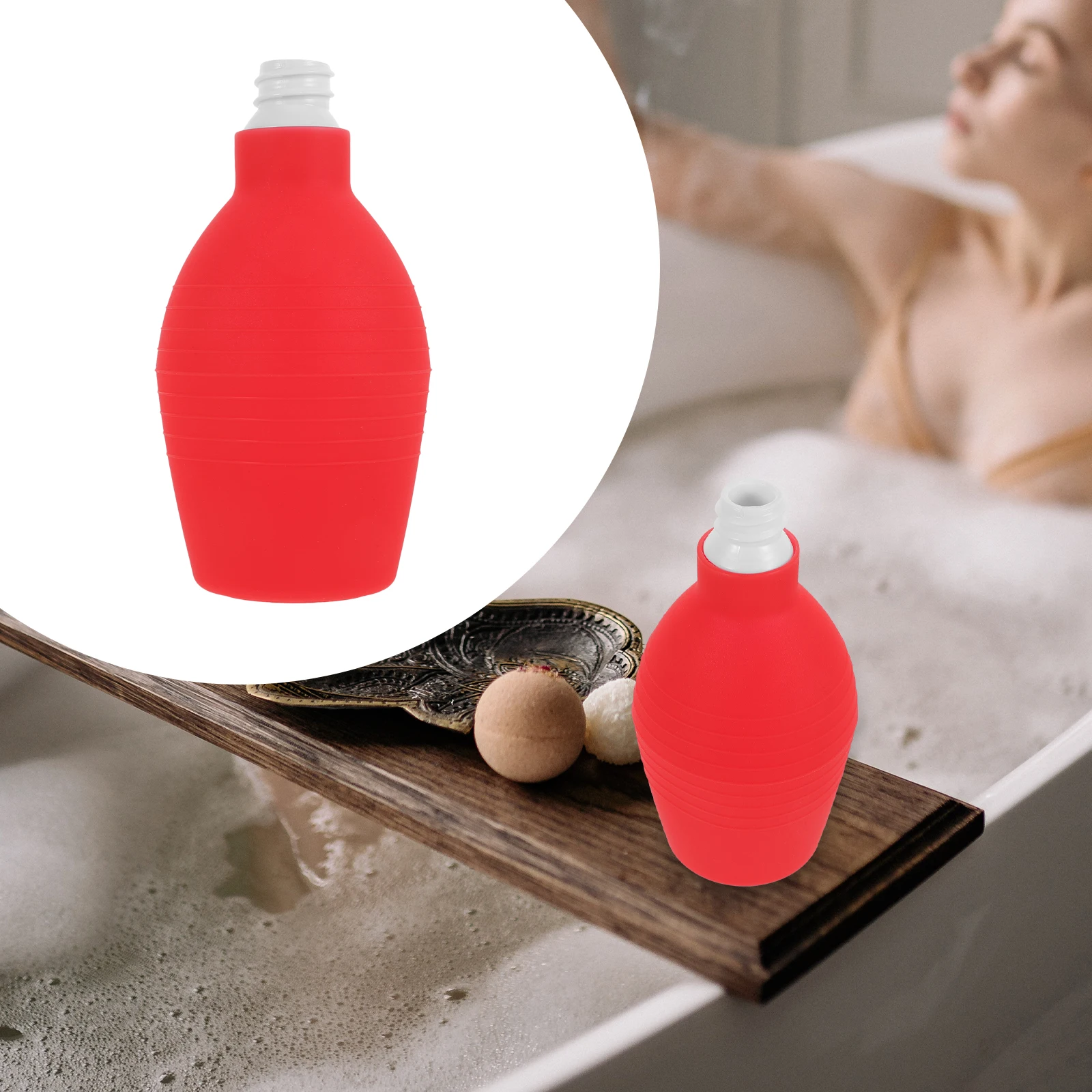 

Silicone Bottle Private Part Travel Size Reusable Women Bathroom Facility