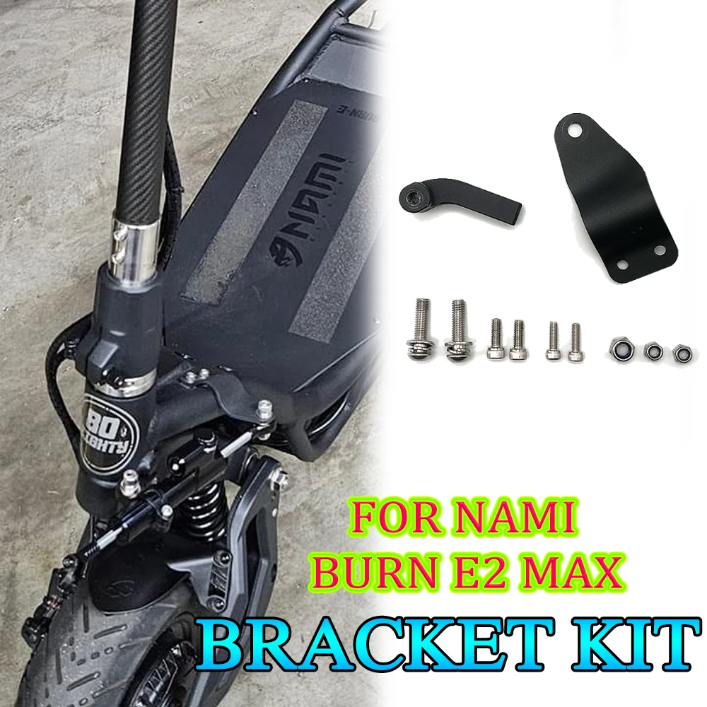

For Nami Burn E2 Max Electric Scooter Increase High Speed Stability Safety Directional Steering Damper with Bracket Accessories