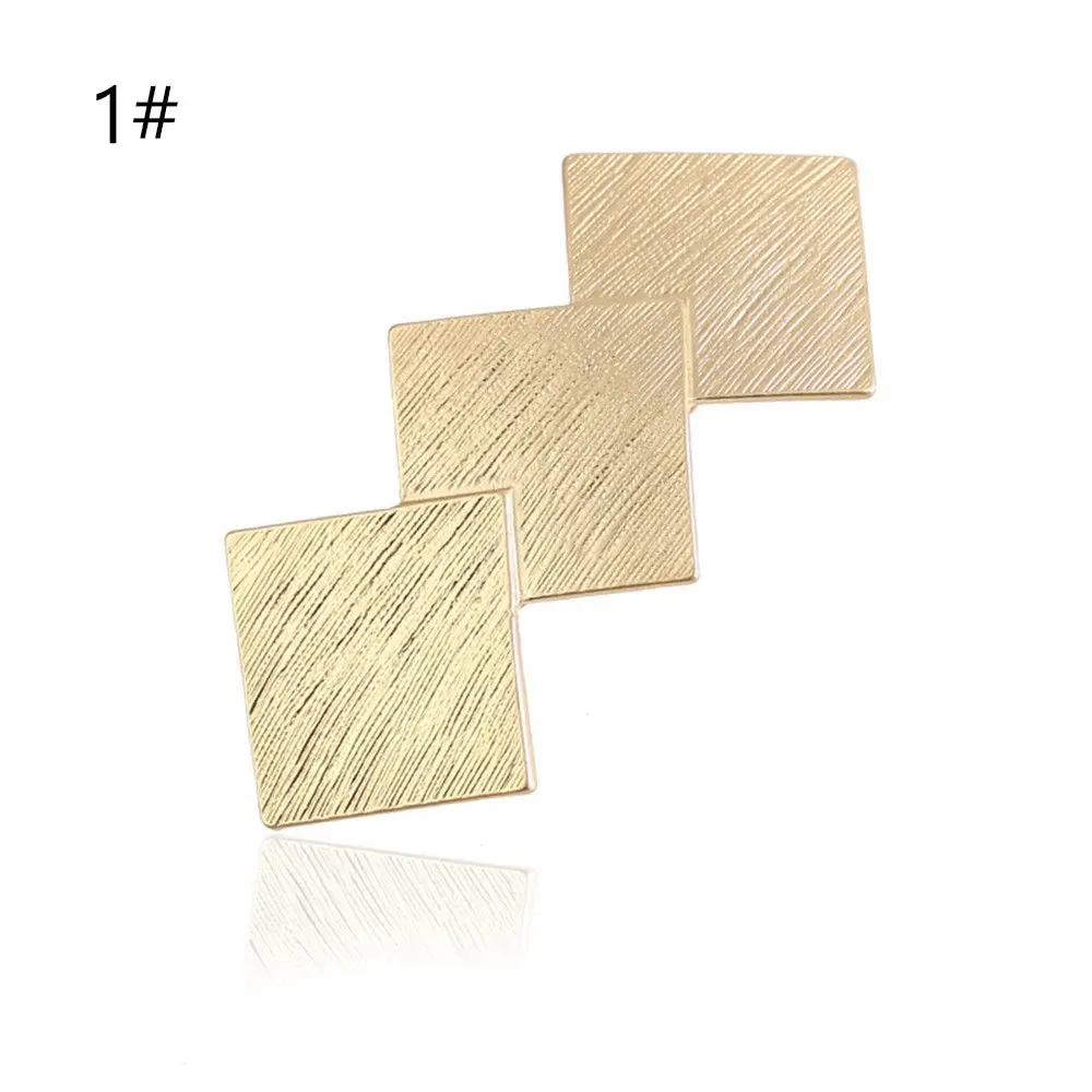 Geometric Ponytail Holder Hairgrip Horsetail Headwear Hair Barrette Girls Hairpins Metal Hair Clips