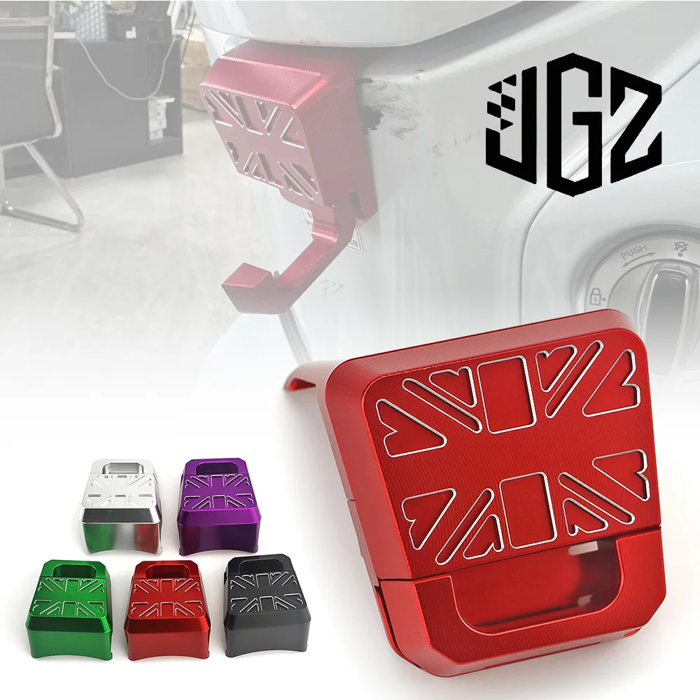 

Motorcycle CNC Aluminum Hook Foldable Luggage Hanger Front Item hooks For LAMBRETTA X200 X250 X300 Accessories