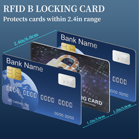 5pc Rfid Blocking Cards,Contactless Nfc Debit Credit Card Passport Protector,New Rfid Blocking Technology