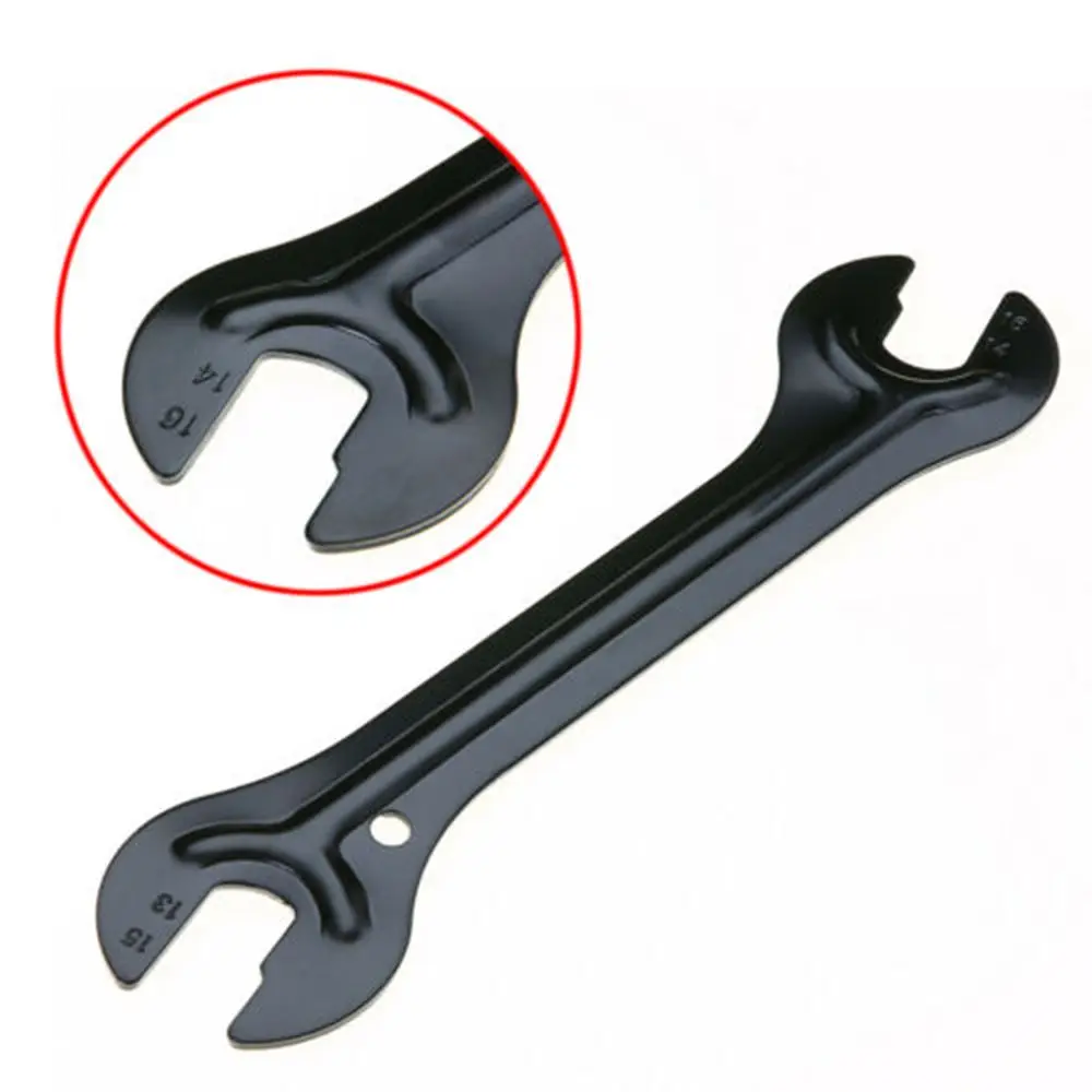 Portable Pedal Combination Hex Cycling Axle Wheel Hub Cone Spanner Head Open End Wrench Bike Repair Tool