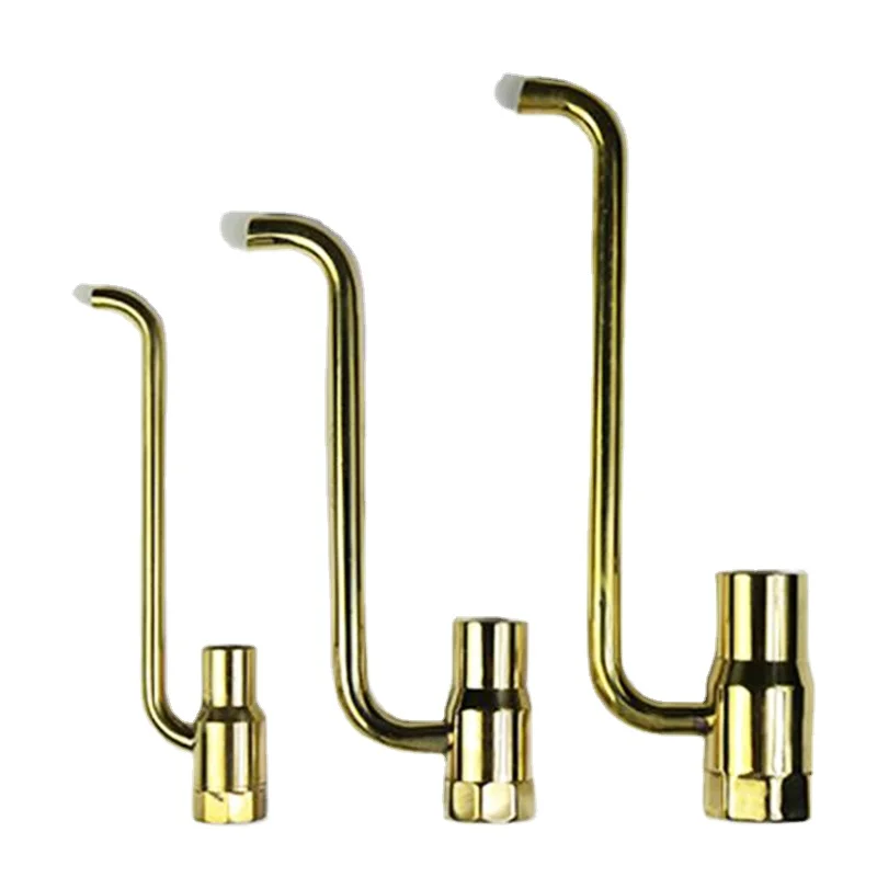 

Factory Direct Sales Copper Brass Bubbling Foam Jet Fountain Gushing Nozzle with Pipe