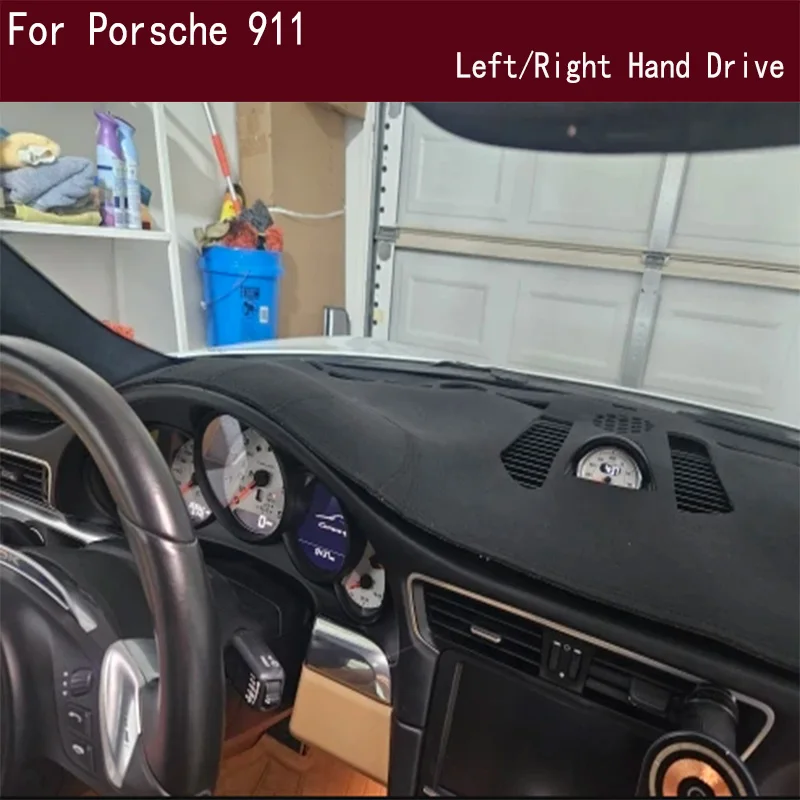 

For Porsche 911 997 991 992 Dash Mat Dashmat Dashboard Cover Instrument Panel Sunscreen Pad Ornaments