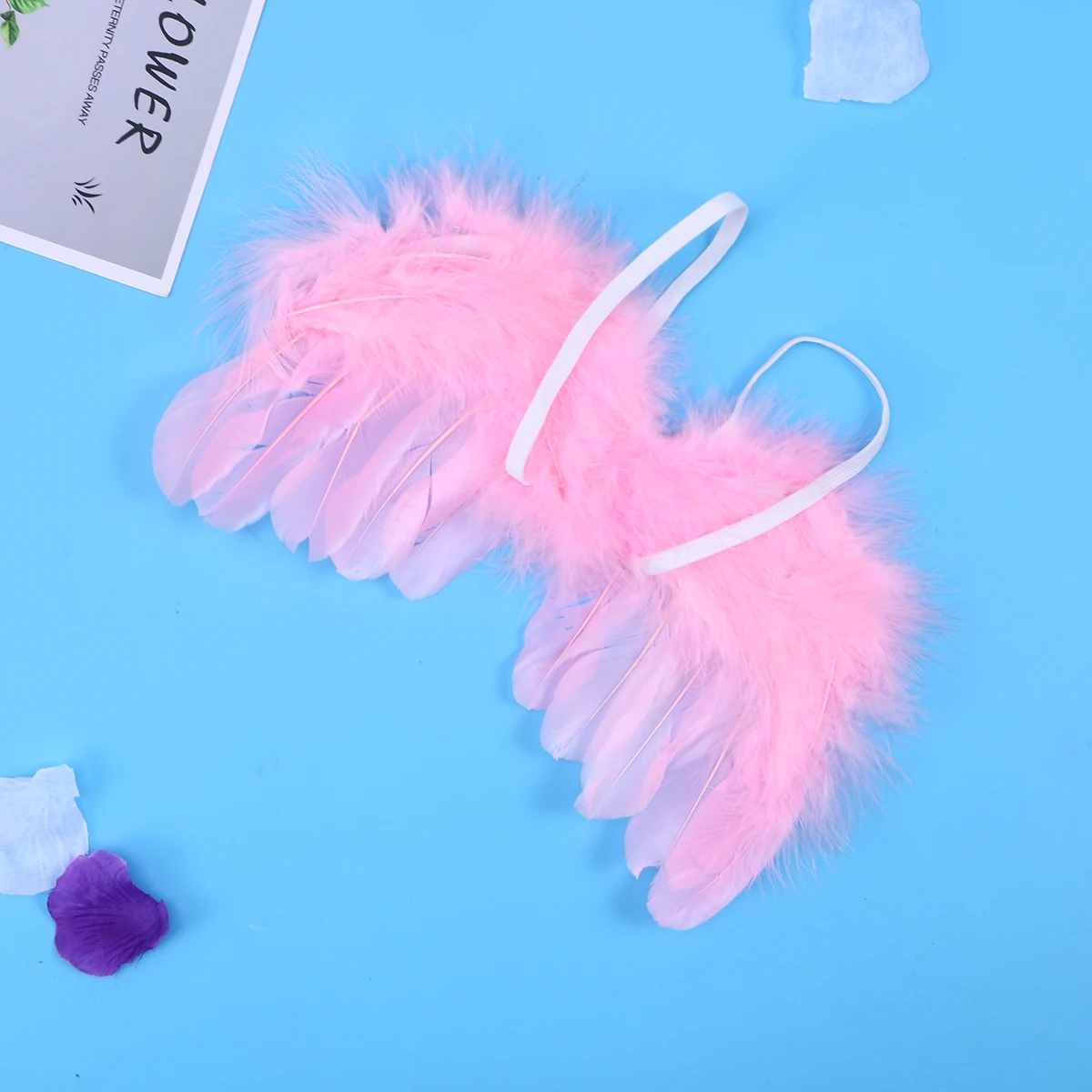 

Wings Photo Prop Childrens Wings Natural Design for Newborn Light Pink Styling Birthday Family Photos