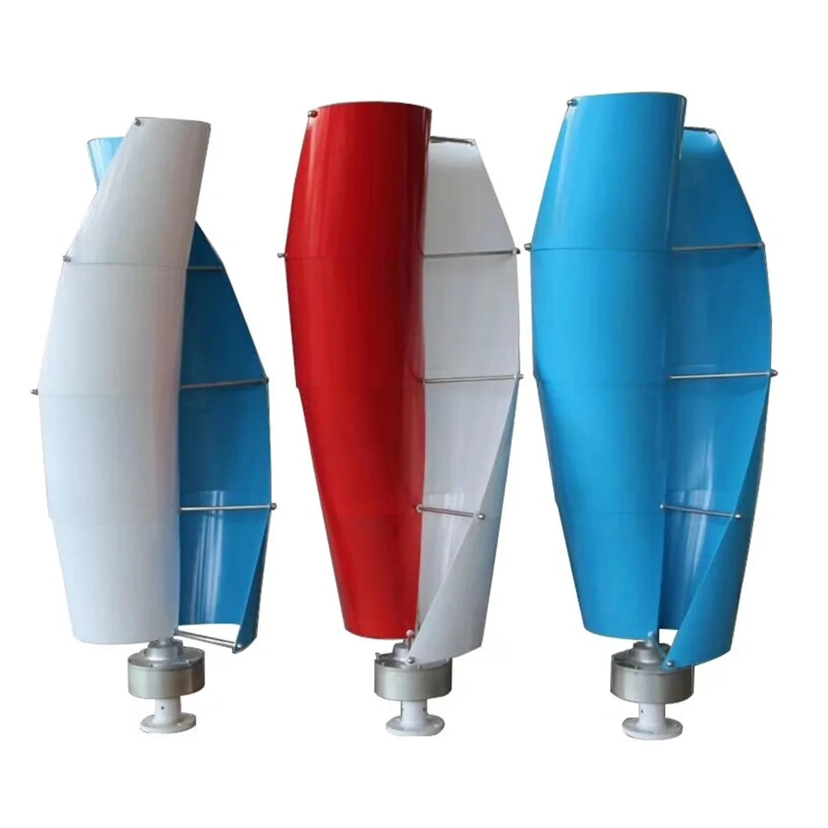 New Design Banana Leaf Wind Turbine 5kw 3kw 1kw Low RPM Wind Generator 24v/48v/96v Off Grid Small Turbine Technology