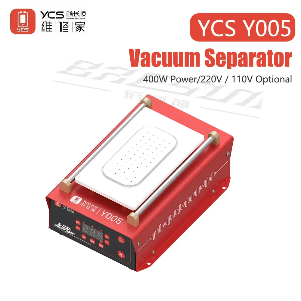 YCS Y005 Vacuum Separator 7 inches Scope of application Machine Mobile Phone Display Glass Removing LCD Screen Repair Separator
