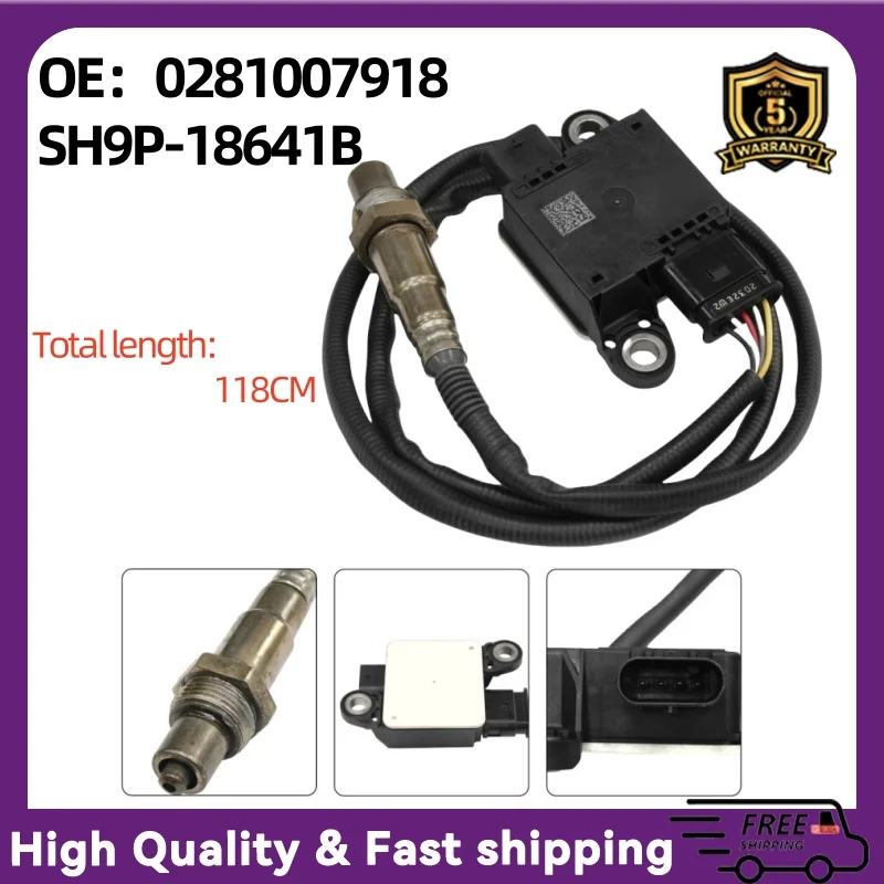0281007918 جديد PM الجسيمات المادة الاستشعار لمازدا CX-5 CX5 2.2 الديزل KE KF 2019 2020 2021 2022 2023 SH9P-18641B