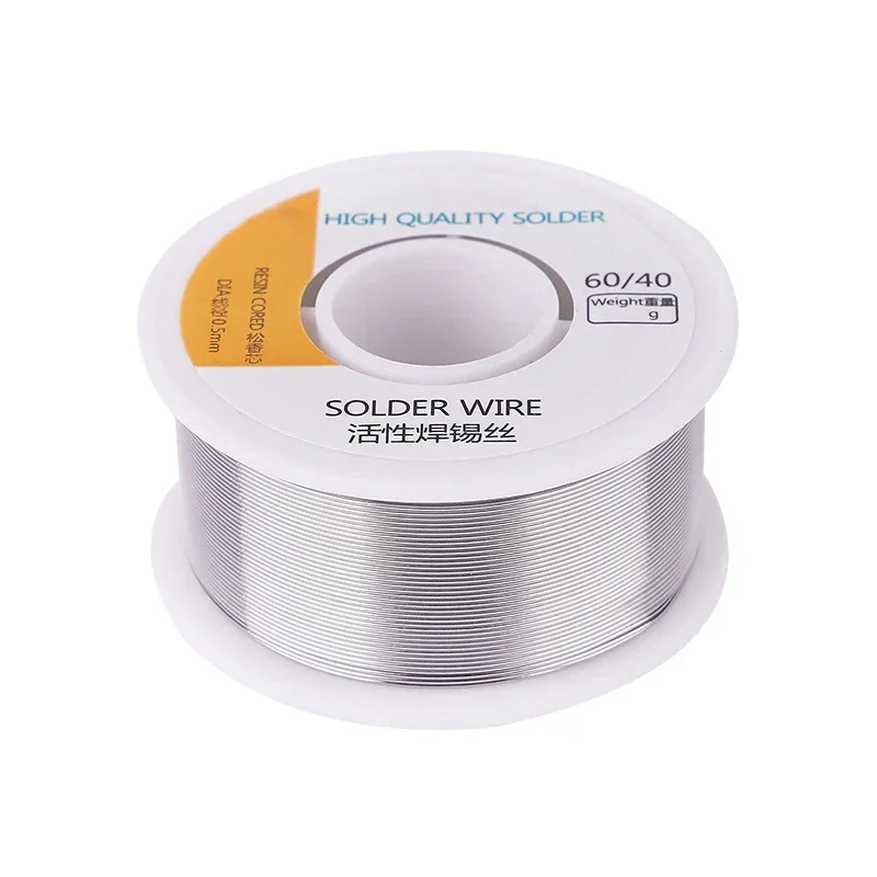 0.8mm 1.0mm 2.0mm 30g 100g 250g Soldering Tin Wire Tin Melt Rosin Core Solder Soldering Wire Roll No-clean FLUX 2.0%