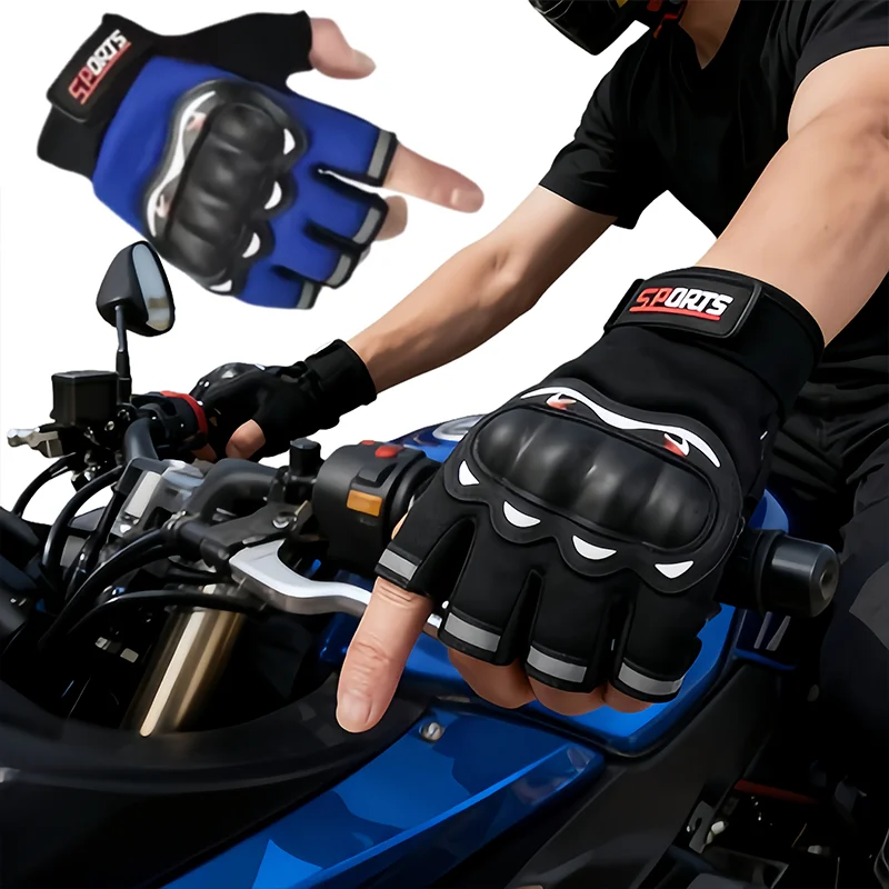 Motorcycle Gloves  Racing Gloves  Boxing Gloves Sports Gloves-Anti-Wear,Breathable,Fit Palm for All Sports Scenes