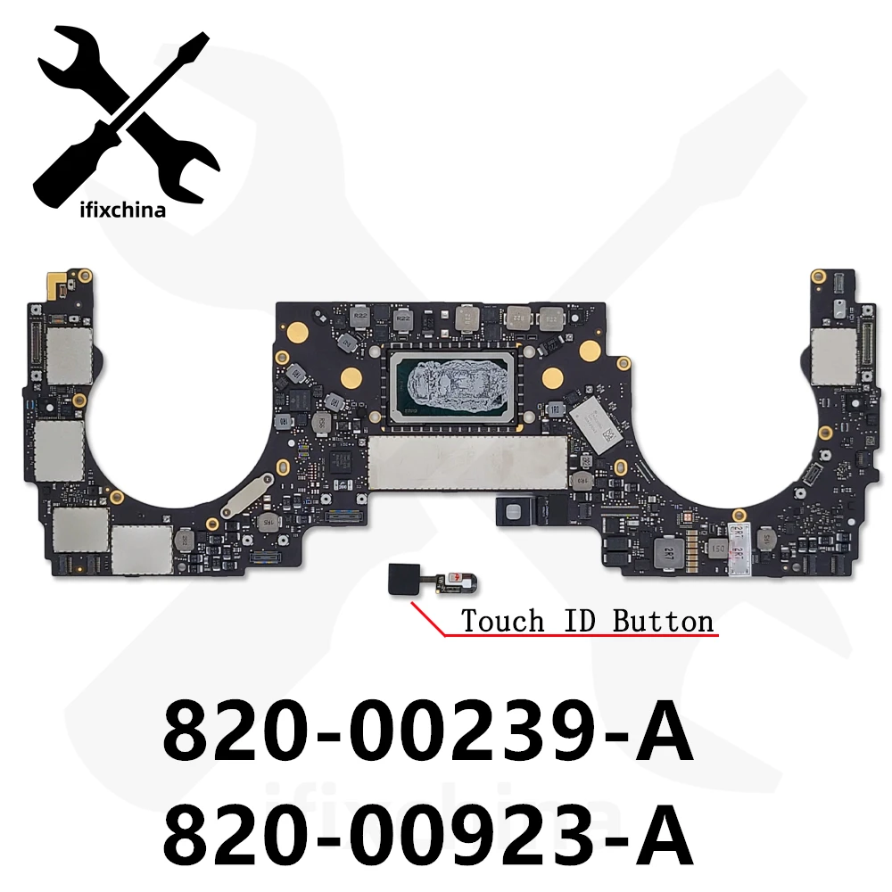 

Original A1706 Motherboard For MacBook Pro 13" Logic Board i5 i7 256GB 512GB 1TB with Touch ID 820-00239-A 820-00923-A