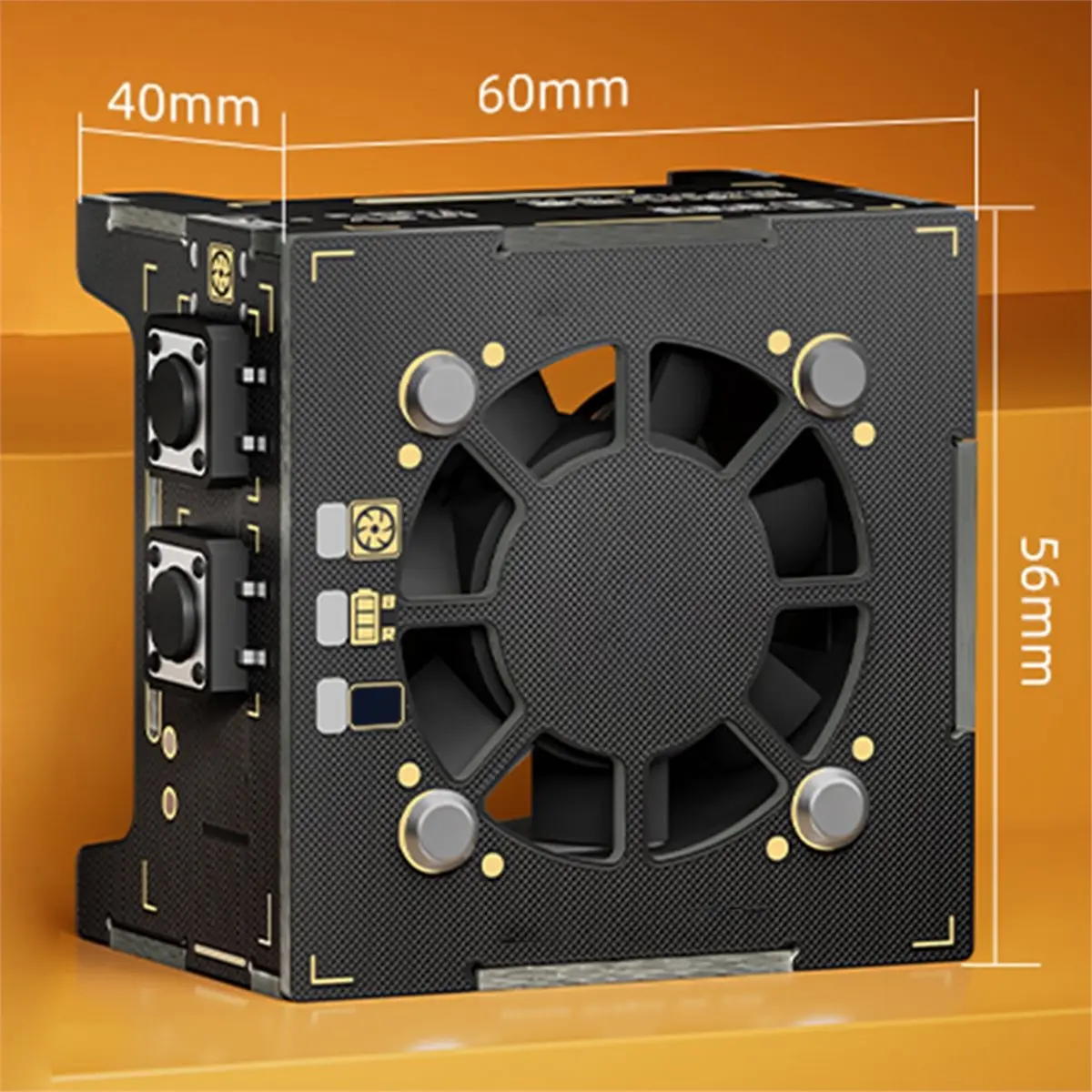 【AT48】 NEW  Dragon UV Curing Fan Dual Function Cooling Fan with LED Display for Phone Heat Dissipation and Smoke Exhaust Tool