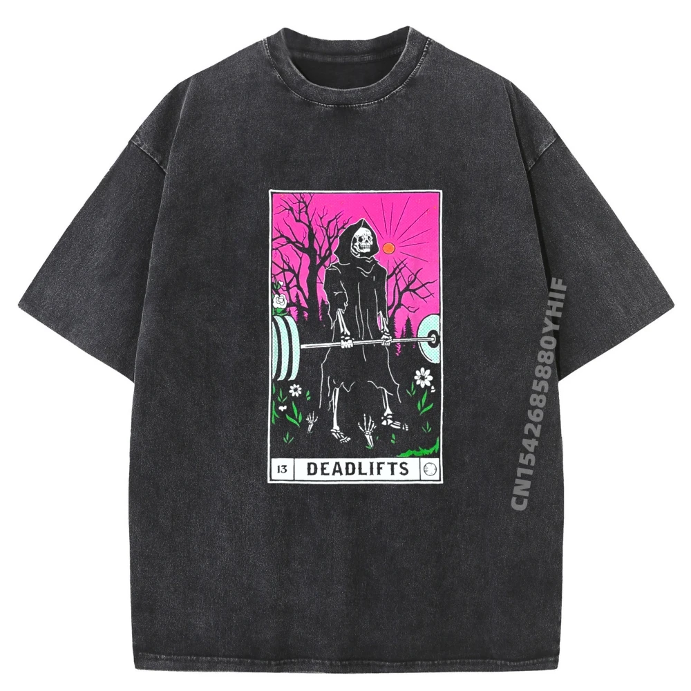 

Забавные карты Таро, становая тяга, тренировки в тренажерном зале, оккультный читатель, черные классические футболки с графическим рисунком, дешевые футболки с принтом, потертая рубашка в стиле ретро