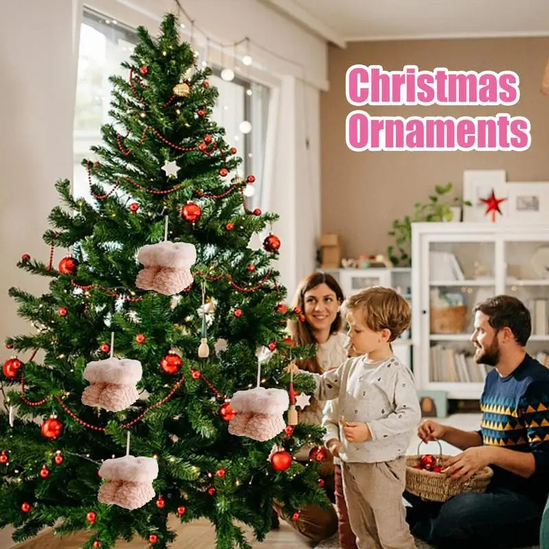 عيد الميلاد أفخم التمهيد الحلي أفخم الأحذية الزخرفية قلادة اكسسوارات الديكور لأشجار عيد الميلاد لطيف التمهيد قلادة الطرف