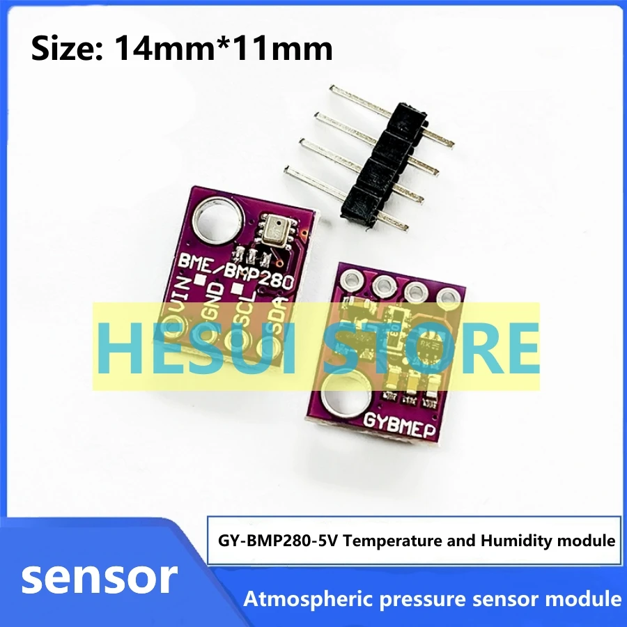 GY-BME280/BMP280 3.3V-5V Temperature and humidity/atmospheric pressure sensor module