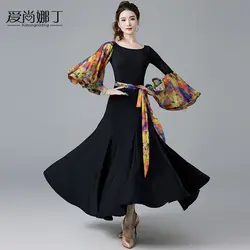 Moderne Dans Jurk Nieuwe Professionele Wals Nationale Standaard Dans Vriendschap Dans Jurk Grote Swing Jurk Oefenkleding