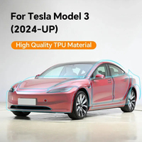 8.5thick TPU Car Paint Protection Film for Tesla Model 3 Highland 2024-Up Anti-Scratch Clear Bra PPF Decal Kit Car Accessories