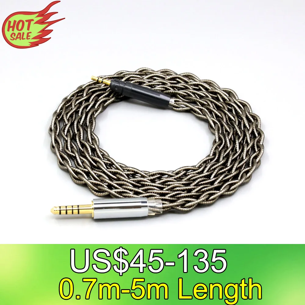 LN008231 99% Pure Silver Palladium + Graphene Gold Earphone Cable For Ultrasone Performance 820 880 Signature DXP PRO STUDIO