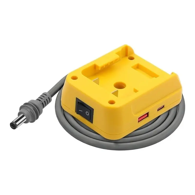 ABUO For Starlink Mini Battery Adapter for 18V Battery Power Cable 5FT Low Voltage Cutoff Protection