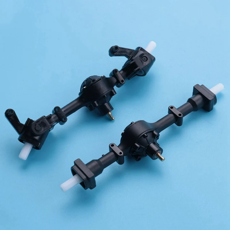 2Pcs Metal Gear Front And Rear Axle Set For WPL B1 B14 B24 C14 C24 C34 C44 1/16 RC Car Spare Parts Accessories