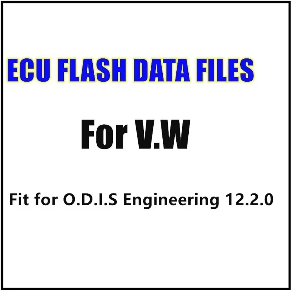 Software ODIS-E V12.2.0 + limas de datos Flash de firmware ECU Flashdaten de ingeniería ODIS para VW para AUDI para SEAT para SKODA