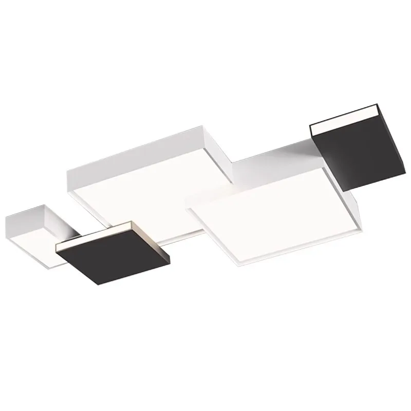 

Modern simple atmospheric main light square combination ceiling light Guangdong Zhongshan whole house package