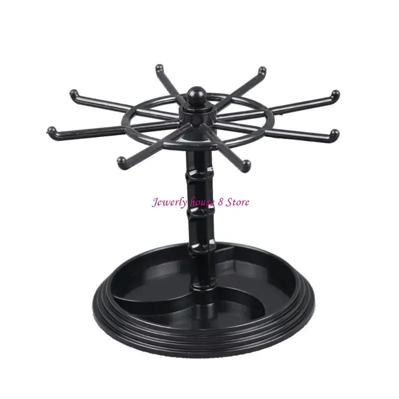 

Вращающийся органайзер для ювелирных изделий, пластиковая подставка для ювелирных изделий, подставка для ювелирных изделий, для