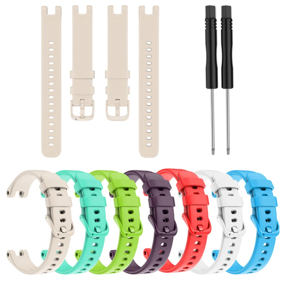 

14MM Silicone Strap For Garmin Lily Watchband Smart Watch Replacement Bracelet Accessories with Installation Tool