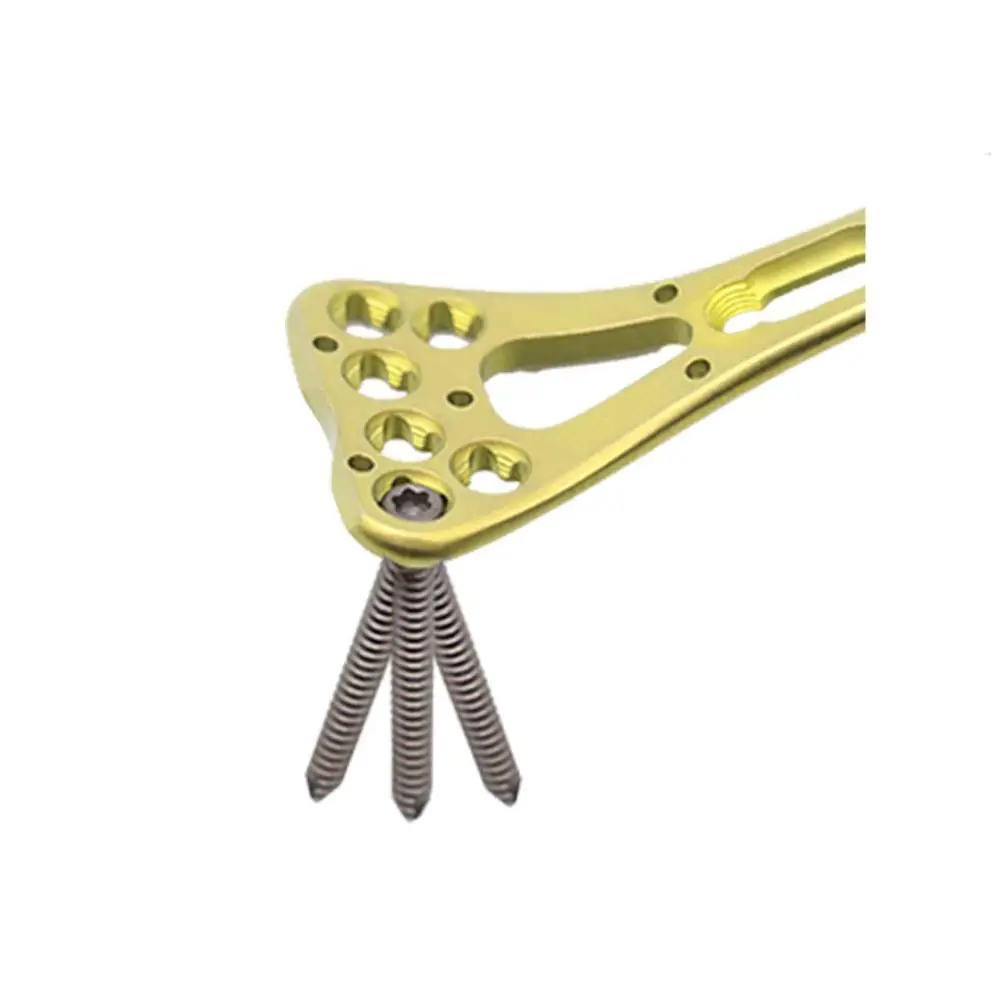Orthopedic Surgical Instruments Case Aluminum Sterilization Box Distal Radius Plate And Screw Container Tray For Hospital