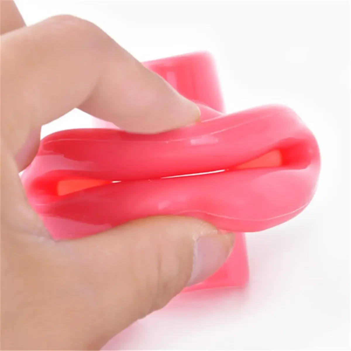 Silicone Rubber Face Slimmer Exercise Mouth Piece Muscle Anti Wrinkle Lip Trainer Mouth Massager Exerciser Mouthpiece Face Care