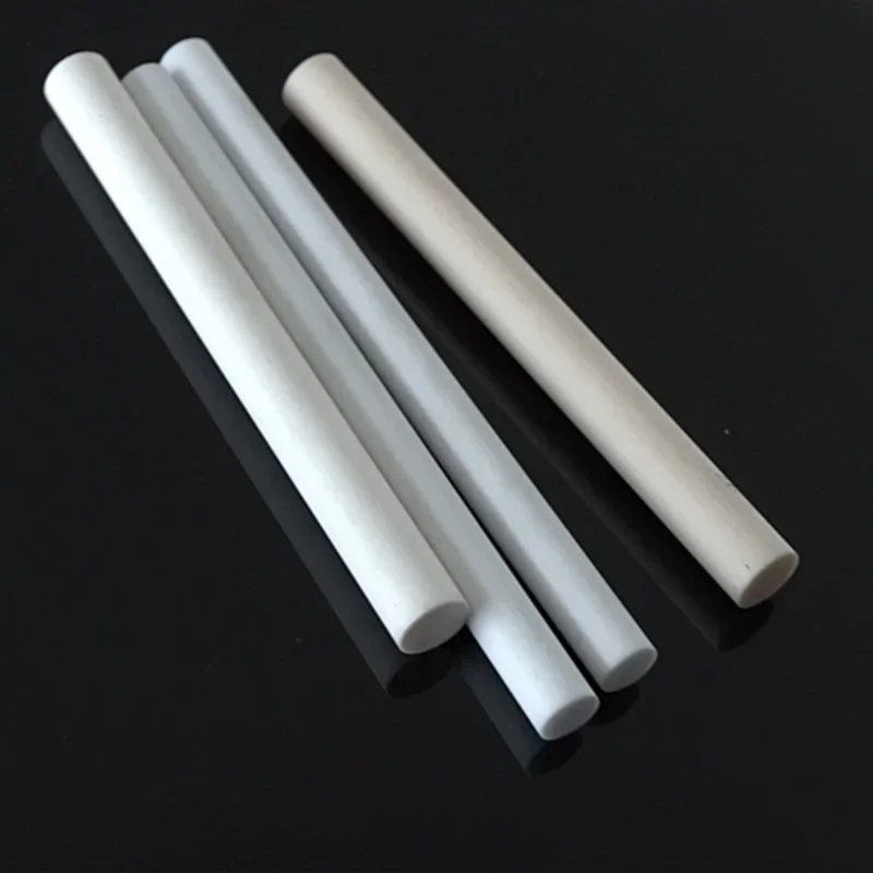 Contact us for a quote MOQ 10pcs CNC machining customized 95% 99% sharpening alumina ceramic honing solid rod