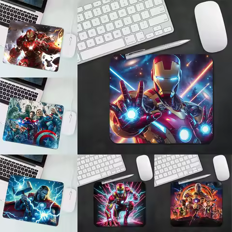Gaming Mouse Pad XS Small Mousepad For Irons Man PC Gamer Desktop Decoration Office Mouse Mat Deskmat Rug
