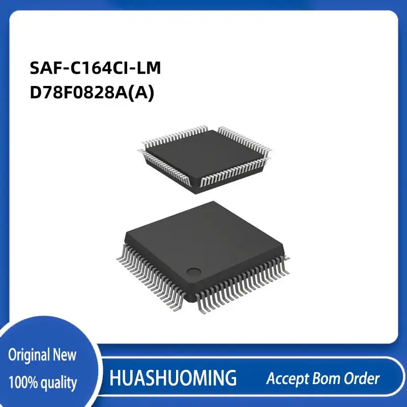 

1Pcs/Lot SAF-C164CI-LM CA+ SAK-C164CI-LM SAB-C164CI-LM SAF-C164C1-LM D78F0828A(A) D78F0828A D78F0828A D78F0828 QFP80