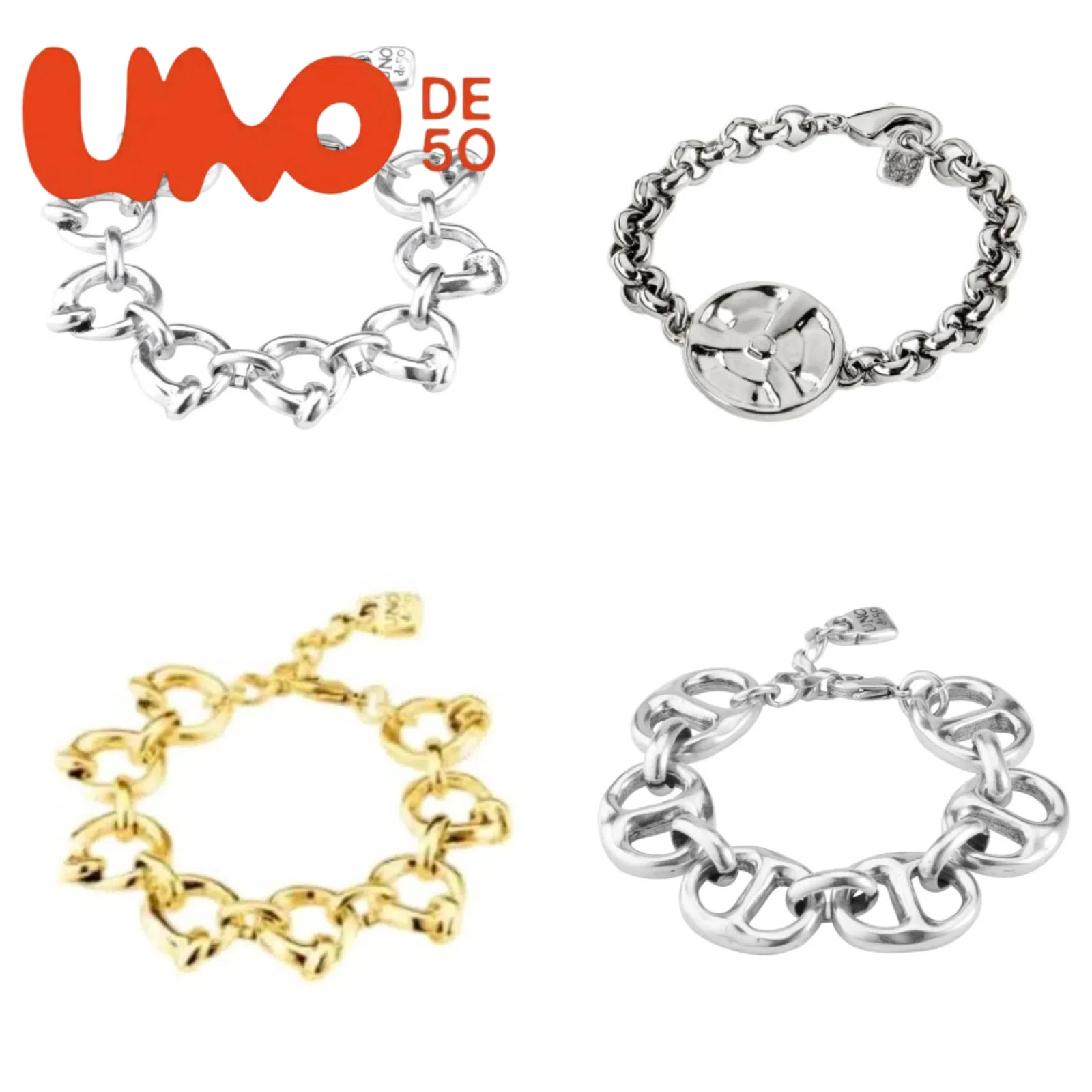 

UNOde50 24K Gold-Plated Silver Bracelet - Luxury Look, Budget-Friendly Price