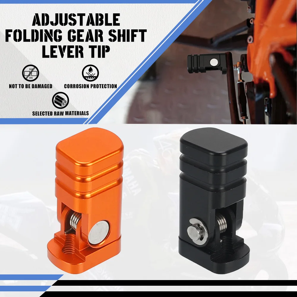 

For KTM 1290 SUPER ADVENTURE R/S 2018 2019 2020 2021 2022 Super Adventure ADV 1290 S R Adjustable Folding Gear Shift Lever Tip