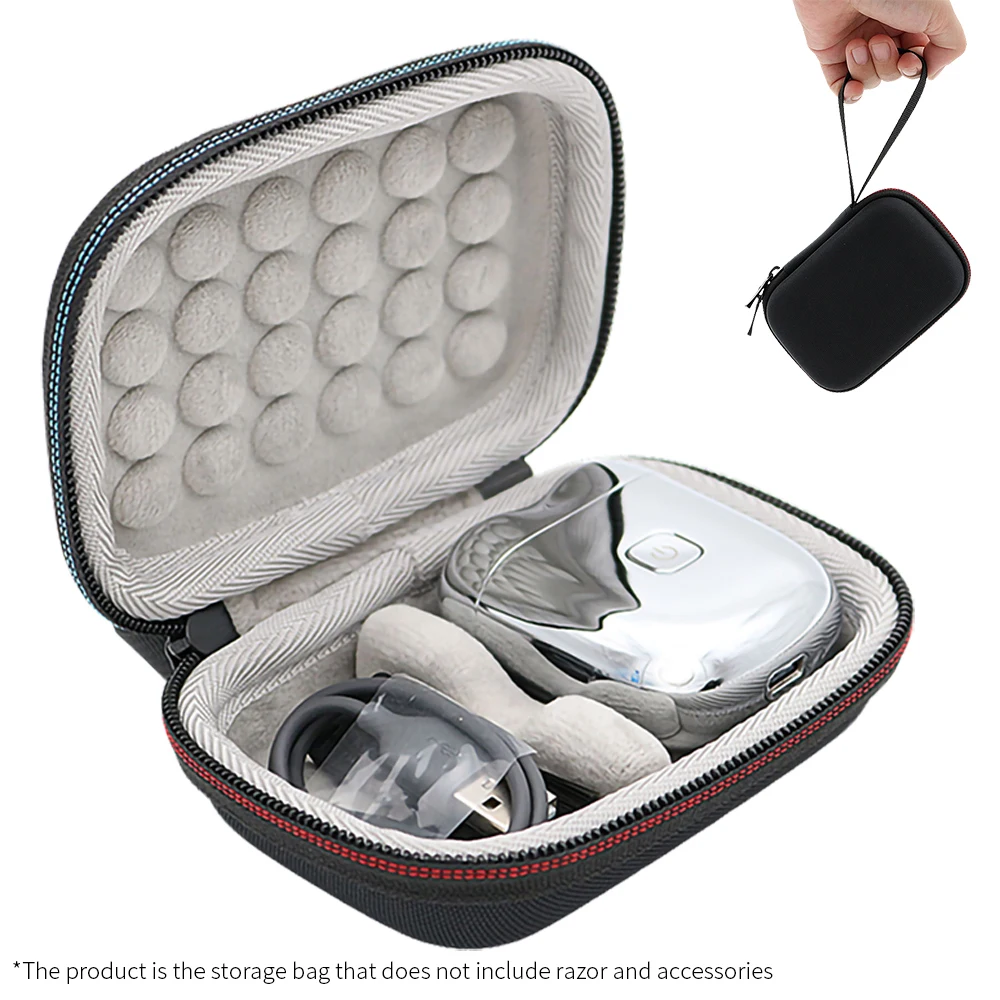 Estuche de transporte para afeitadora EVA dura para Yoose Mini 1/2 Gen, bolsa de almacenamiento para maquinilla de afeitar, caja de viaje portátil para Afeitadora eléctrica para hombres