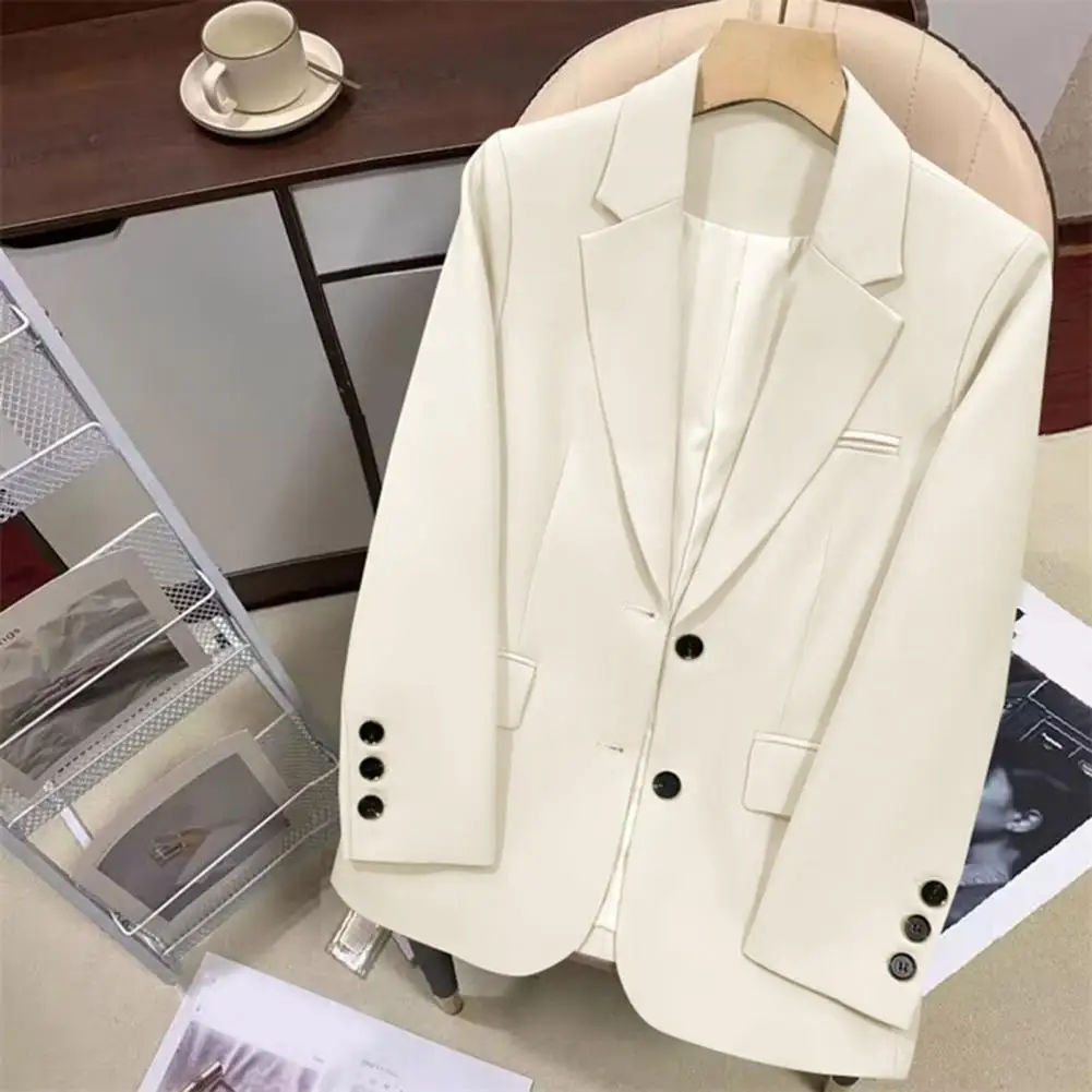 Basic Fashionable Jacket Stylish Women\'s Casual for Office Leisure Time Vintage Loose Suit Jacket for Daily Wear for Women